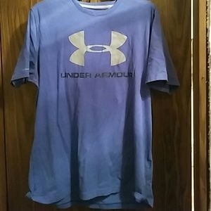 Under armour tshirt blue